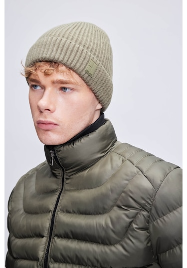 Haki Düz Örgü Bere 323024etc001 022 Haki