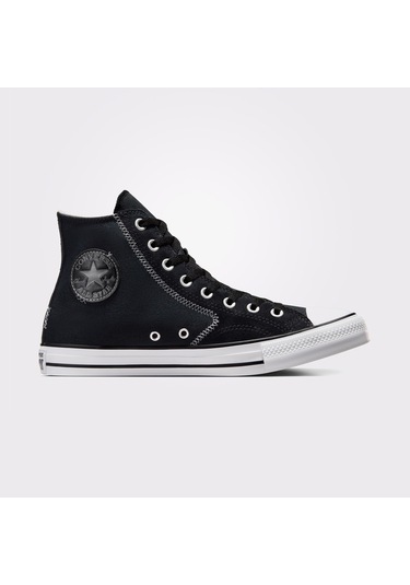 Chuck Taylor All Star Mixed Materials Kadın Siyah Sneaker Siyah