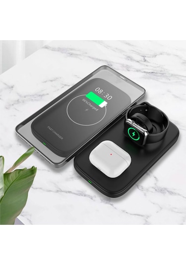 Ally W66 15W 3 In1 Android + iphone Uyumlu Taşınabilir Mini Kablosuz Hı