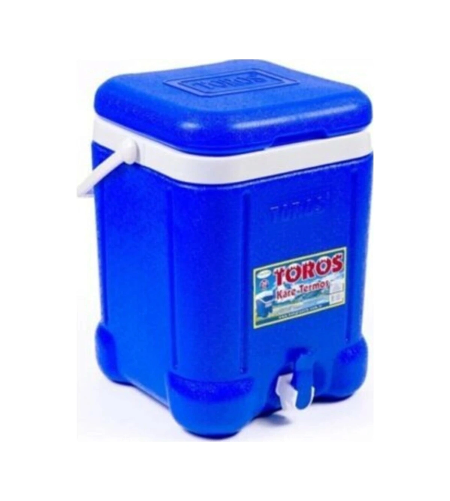 Termos 20lt Kare Plastik Kahverengi