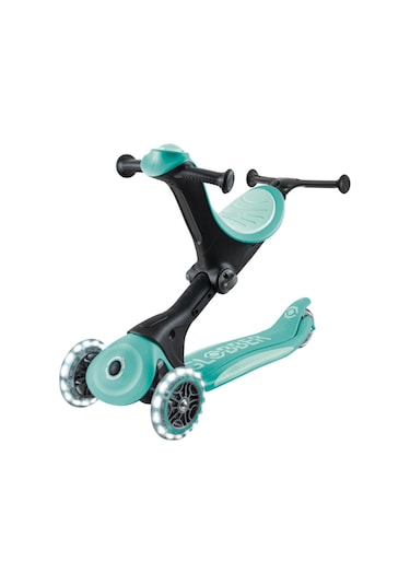 Globber Go Up Deluxe Işıklı Scooter - Mint Yeşili Yeşil