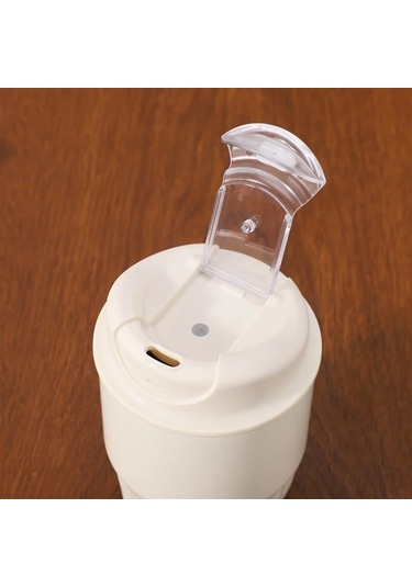 Elmpaly Siyah 260ml 316 Paslanmaz Çelik Kahve Termosu Sızdırmaz Seyahat Bardağı Sıcak Soğuk İçecekler İçin Siyah