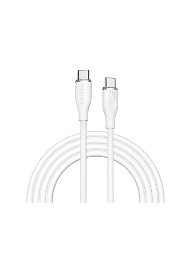 Voltme C2026 Powerlink Moss 60w Type-c Şarj Kablosu 1.8m 3a- Beyaz