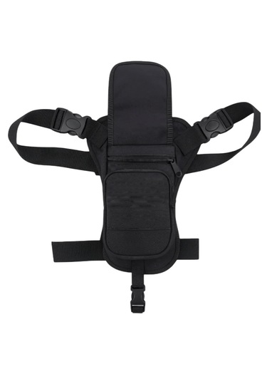 Bel Çantası Bacak Çantası Siyah Özel Bölmeli Tabanca Taşımalı Taktikal Siyah