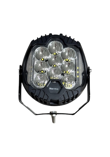 9v-32v Off-road Lamba Beyaz Yuvarlak 9 Ledli 163 167 Mm
