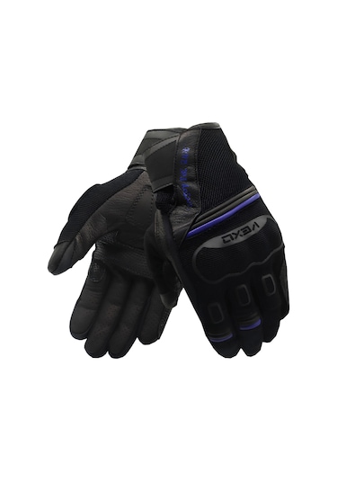 Vexo Leader Motosiklet Eldiveni Mavi - Siyah