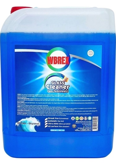 Wbrex Lavanta + Okyanus Profesyonel Cam Temizleyici 4 x 5 L