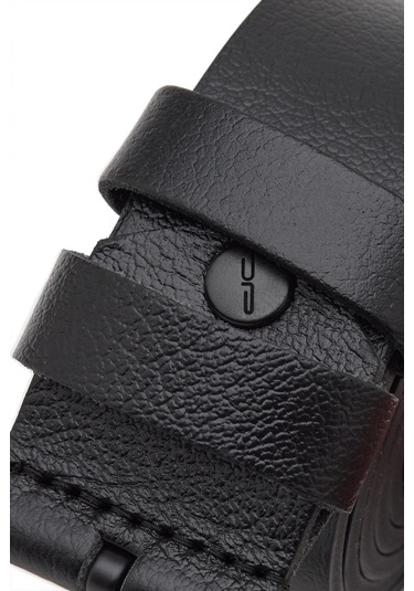 Erkek Siyah Deri Kemer 112540 Siyah