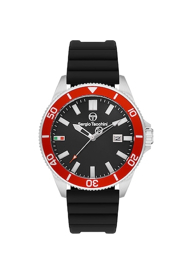 St.1.10382.1 Sergio Tacchini Kol Saati 44 Mm / Siyah Çok Renkli