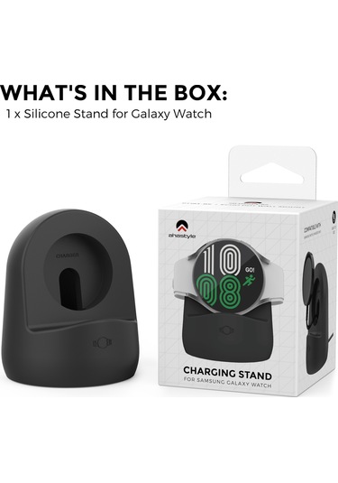 Ahastyle Pt181 Galaxy Uyumlu Watch 3/4 / Aktif / Aktif 2 Beyaz İçin Silikon Şarj Standı İzle