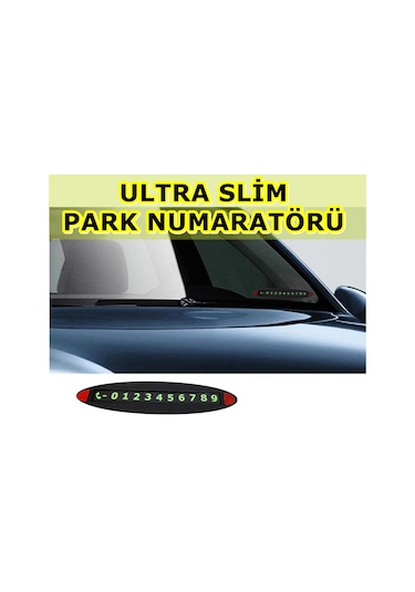 Ultra ince Araç Içi Oto Park Telefon Numarası Numaratör