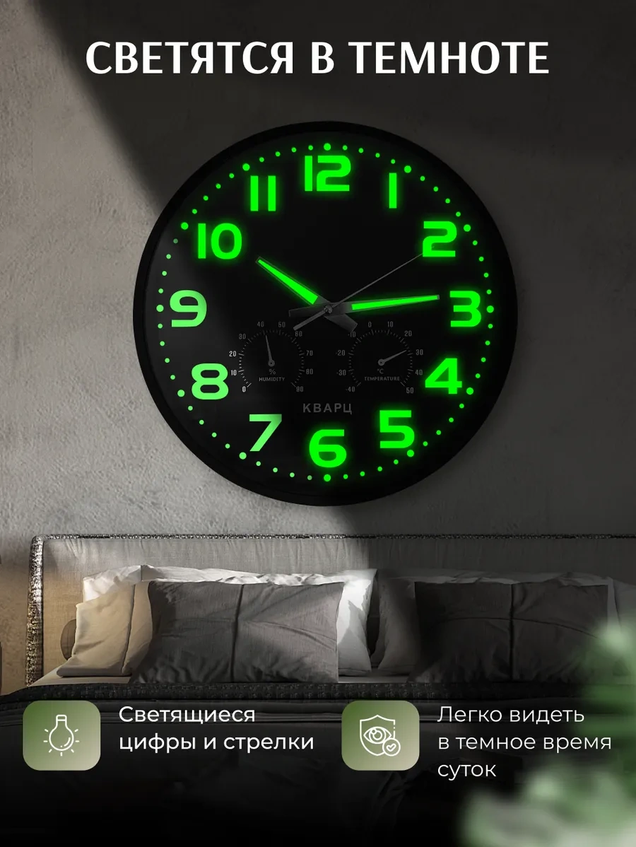 Artclock 30 Cm Karanlıkta Parlayan Dekoratif Duvar S 301227824 Beyaz