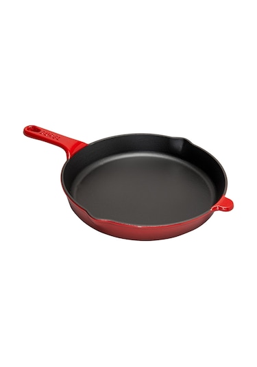 Sürel Kırmızı Yuvarlak Düz Tava 27 Cm