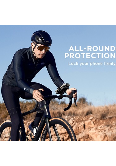 Joyroom Jr-ok7 Bisiklet Gidon Telefon Tutucu Darbeye Dayanıklı Bisiklet Cep Telefonu Braketi