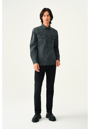 Loft Terrybrown Slim Fit Erkek Pantolon Lf2034750 Siyah