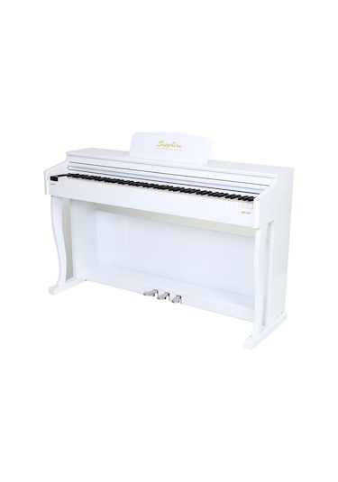 Jwin Sapphire Sdp-220w Çekiç Aksiyonlu 88 Tuşlu Piyano Beyaz
