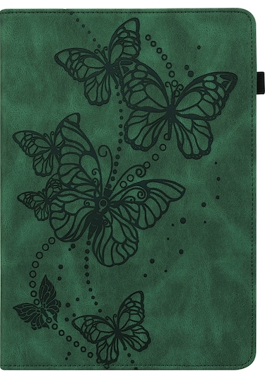 Butu Kelebekler Baskılı Elastik Askı İyi Korumalı, Düşmeyi Önleyici Tablet Kılıfı, Lenovo Uyumlu Tab M8/m8 2. Nesil Tb-8505/tb-8705/tb-8506 Standlı