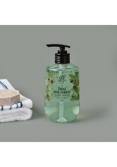 Rebull Pine Forest Sıvı Unisex Sabun - Yeşil - 500 Ml Çok Renkli