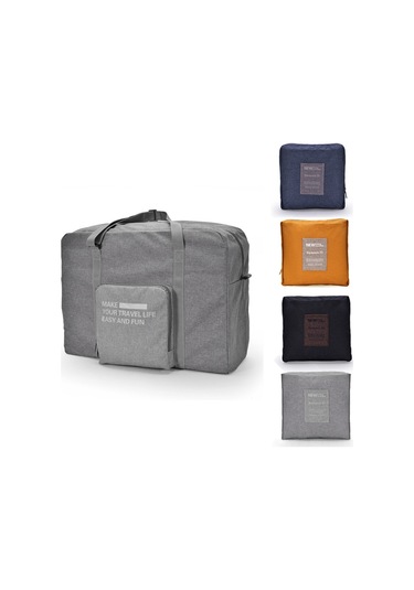 Yifomall Mavi Suluğa Dayanıklı Çoklu Kullanimlı Seyahat Çantası - Kol Çantası, Sıkıştırabilir, Büyük Kapasite, Valiz Çekici Uyumlu, Logo