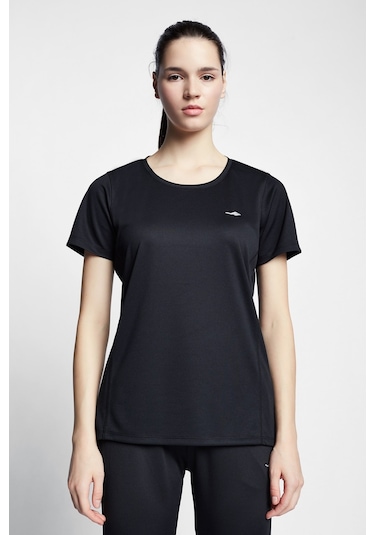 Lescon Kadın Kısa Kol Tshirt 22s-2204-22b Siyah