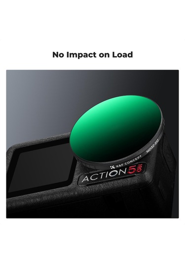 K&f Concept Variable Nd32-512 Filter Djı Osmo Action 3/4/5 Pro