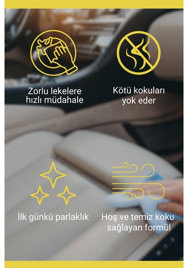 Detay Temizleyici Araç İçi Temizleyici 1000 Ml Süngerli