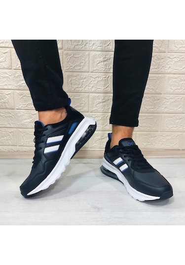 Kinetix Pagol Pu Siyah Fuspetli Air Atom Taban Spor Ayakkabı Siyah