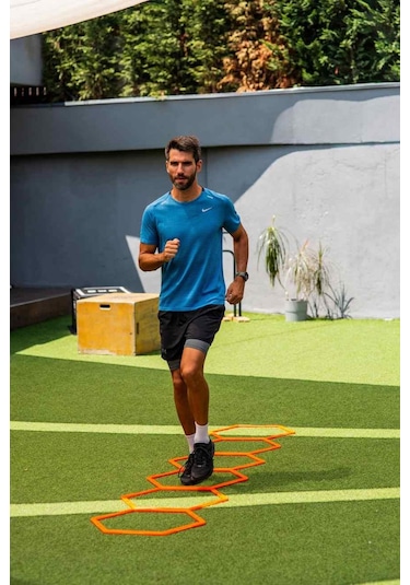 Slazenger Hız Ve Çeviklik Antrenman Merdiveni 6'Lı Çok Renkli