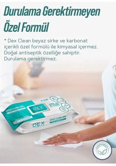 Dex Clean 100'lü Yüzey Temizlik Havlusu