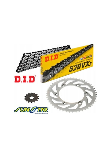 Zincir Dişli Seti Honda Cbr250R (2015-2018) Vx3 450590566