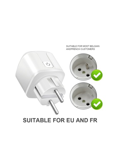 Reedark "20a Akıllı Zigbee Priz, Enerji Takip, Uzaktan Kontrol, Google Asistan Uyumlu"