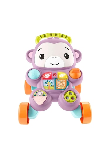 Fisher-price Benimle Öğren Tatlı Maymun Yürüteç ve Eğitici Oyuncak