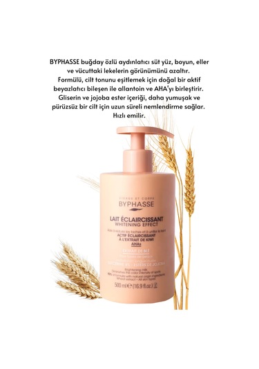 Ton Eşitleyici Ve Aydınlatıcı Vücut Sütü - Buğday Özlü 500ml