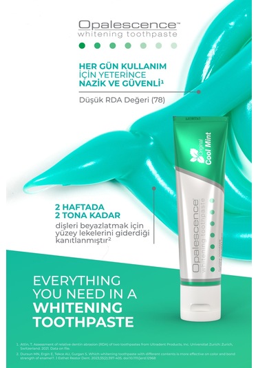 Diş Macunu Beyazlatıcı 133 Gr - 2 Adet Büyük Boy