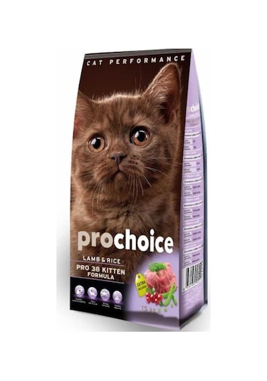 Prochoice Pro 38 Kitten Kuzu Etli Yavru Kedi Maması 2 KG