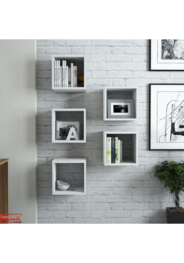 Variant Variant Box Duvar Rafı - Beyaz