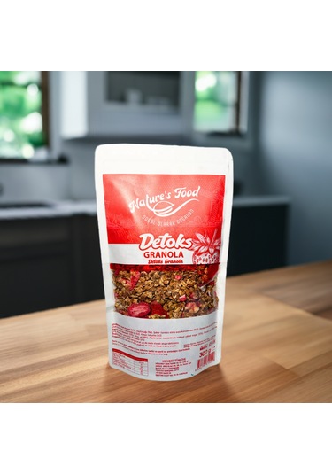 Detoks Granola 300gr Katkısız Koruyucusuz A Kalite Ürünlerden Hazırlanmış Doğal İçerik.