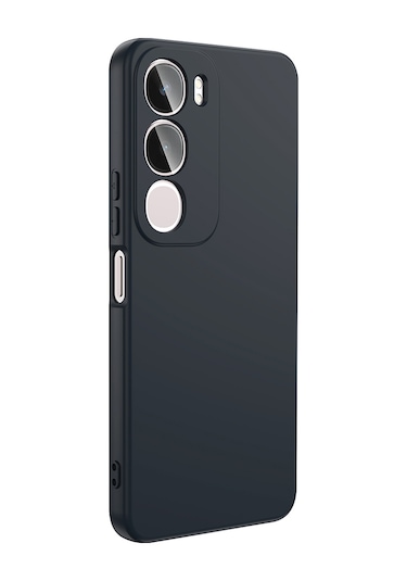 Vivo Y19s Kılıf Zore Mara Lansman Kapak Siyah
