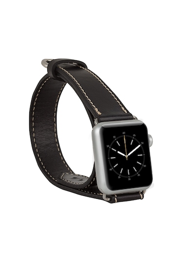 Apple Watch Uyumlu Deri Kordon 38-40-41mm Dt Rst1