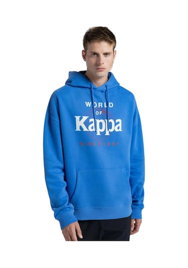 Kappa Erkek Sweatshirt Authentic Ageo 321r26w Mavi