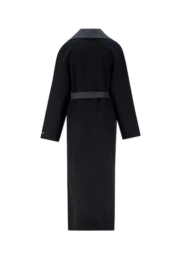 Armine Erkek Yaka Handmade Manto 24k8110 Siyah Siyah