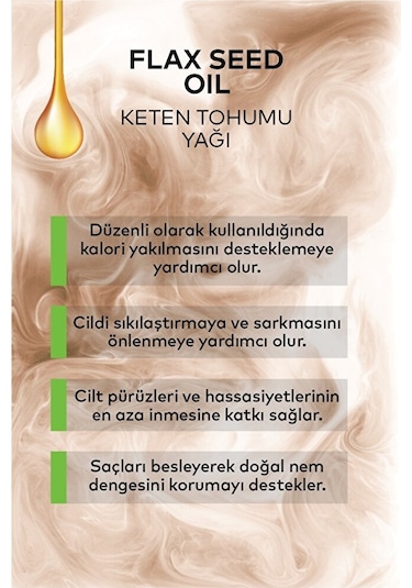 Maia Mc Saf Keten Tohumu Yağı 50 ML