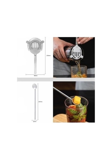 Joyjadehub Ambition Paslanmaz Çelik Mikser Seti, Kokteyl