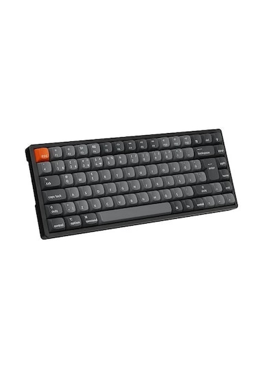 Keychron K2M-J3-TR Max %75 RGB Kahverengi Switch Kablosuz Mekanik Karbon Klavye