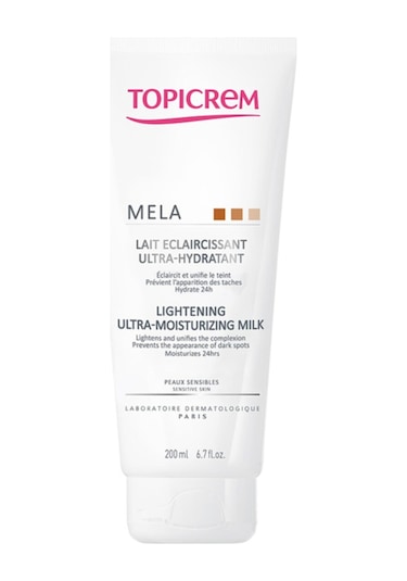 Topicrem Mela Unifying Hassas Ciltler İçin Nemlendirici Bakım Sütü 200 ML
