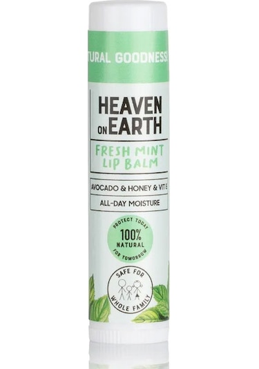 Heaven On Earth %100 Doğal Ve Organik İçerikli Lip Balm 5 Gr - Fresh Mint