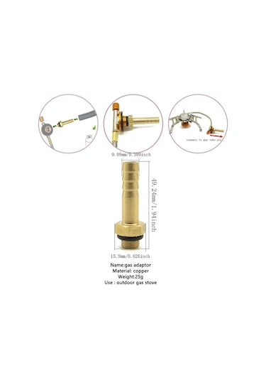 Açık Kamp Gaz Sobası Propan Dolum Adaptörü Tankı Adaptörü Gaz Silindiri Dolum A Korea A Çok Renkli