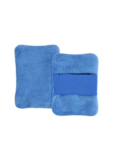 Suntek Plaj Kum Temizleme Çantası Yumuşak Mavi-13cmx10cm