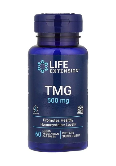 Tmg, 1.000 Mg, 60 Vejetaryen Kapsül Kapsül Başına 500 Mg