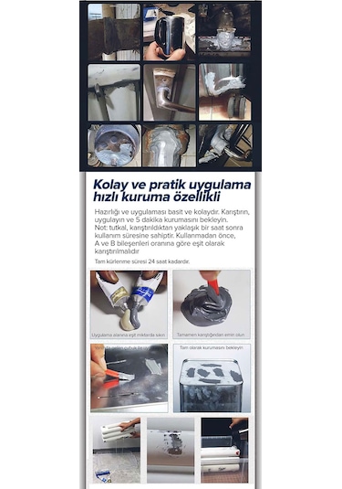 Megabond Kaynak Yapılmış Gibi Birleştiren Yapıştırıcı Tekli